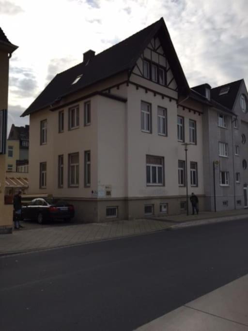 Apartmenthaus Am Bahnhof Detmold Exterior photo